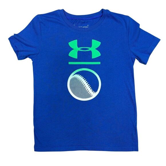 Under Armour Baseball Tee Boys Size 6 - Picture 1 of 3